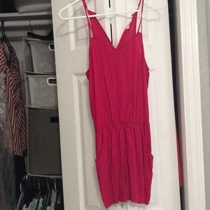 Hot Pink Rompee
